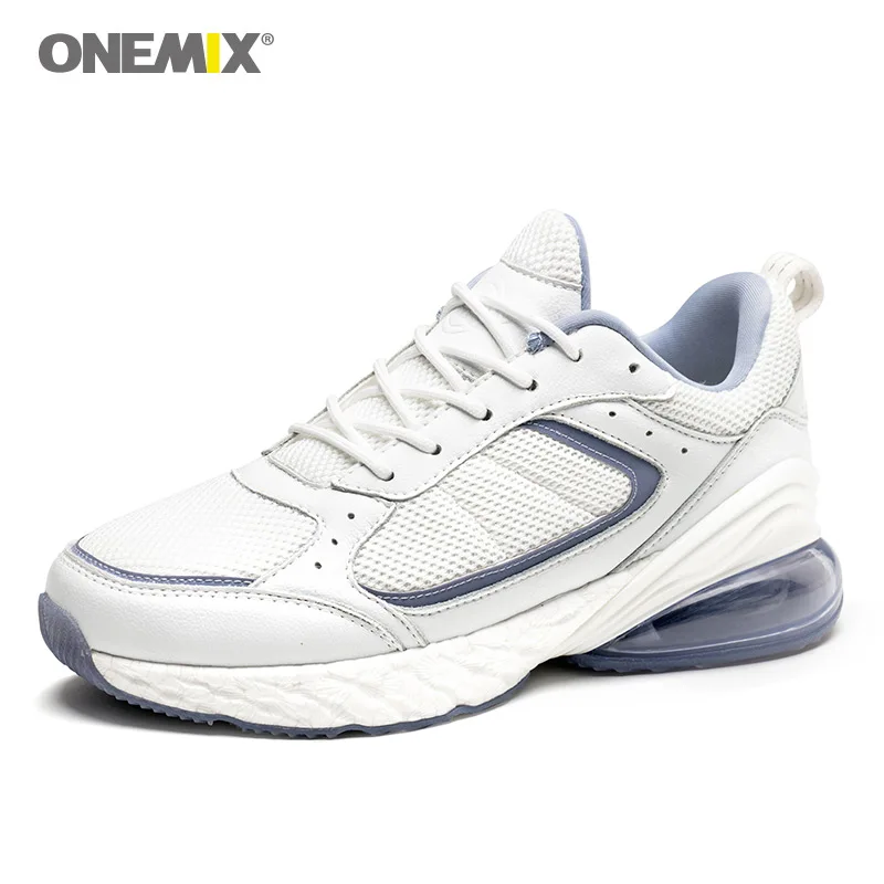 ONEMIX/Мужская обувь для бега Zapatos De Hombre дышащая сетчатая мягкая подошва амортизация