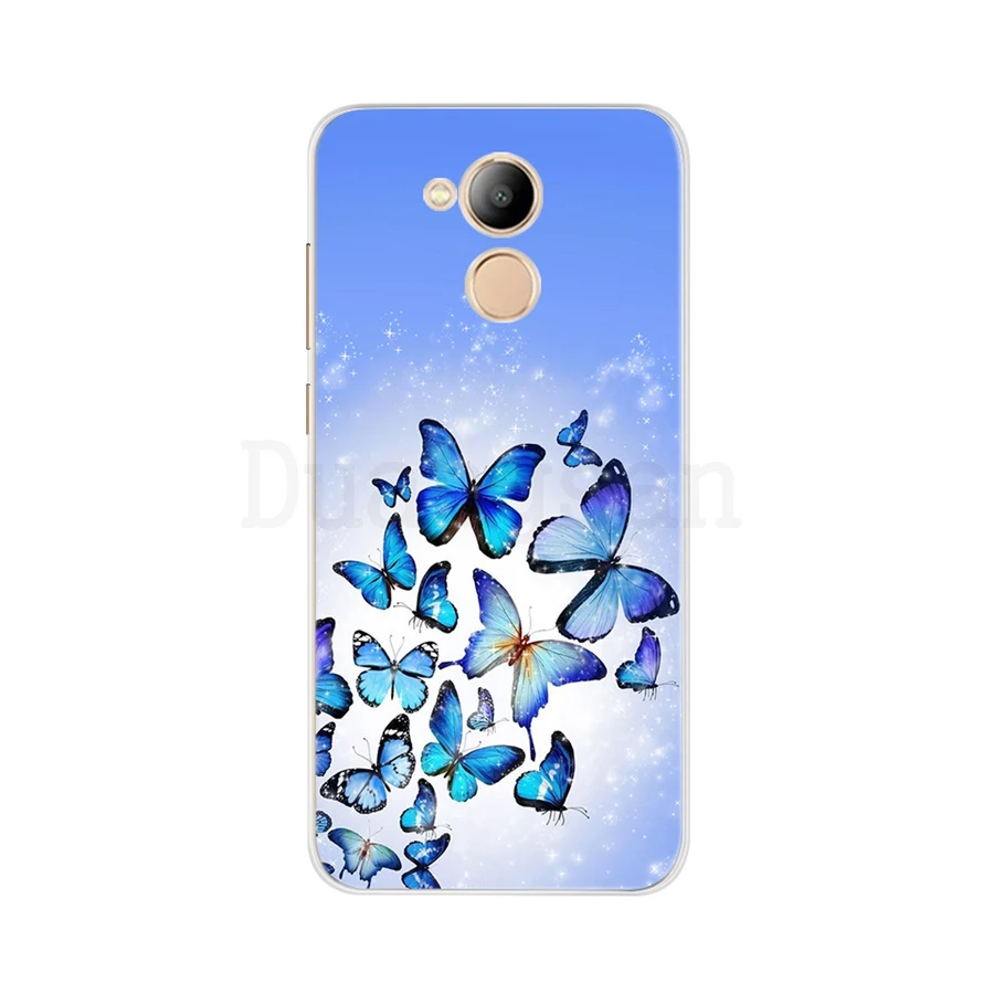 Крутой Мягкий ТПУ чехол для Huawei honor 6c силиконовый мультяшный милый huawei Nova умный