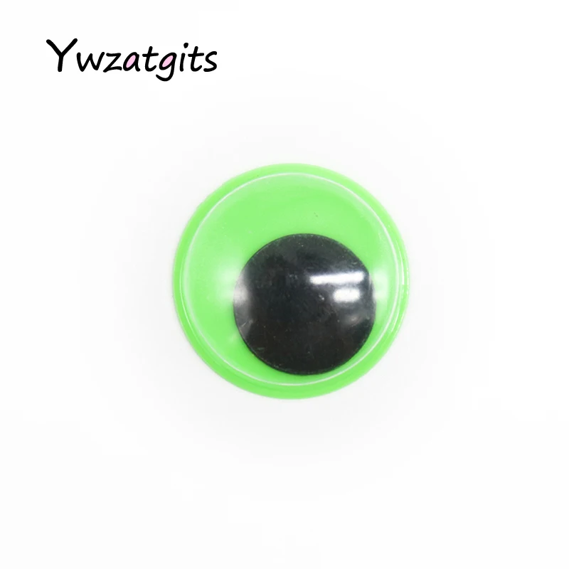 Ywzatgits 1 кор./лот 10 20 мм Googly глаза Клей на DIY Скрапбукинг для игрушек куклы Wiggly