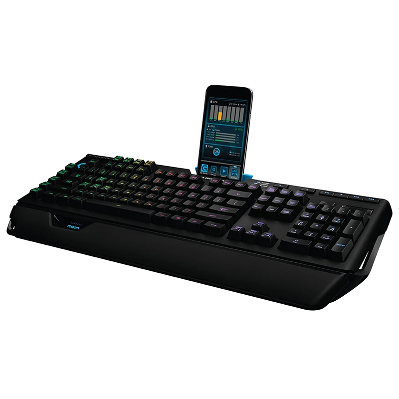 Original Logitech G910 Wired Gaming Keyboard Mechanical teclado PC Gamer RGB Backlight Led Keybord Ergonomics Palm Rest klavye | Компьютеры