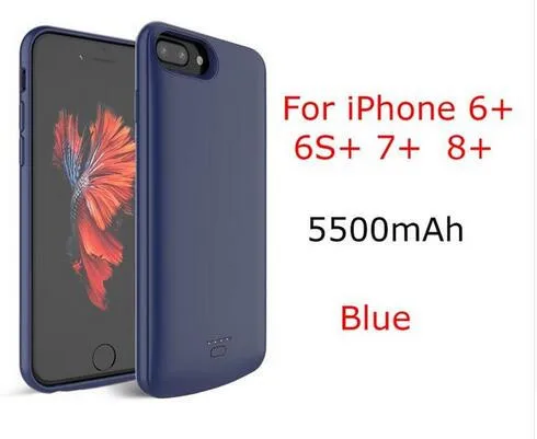 for 6 6s 7 8 Plus Чехол для зарядного устройства для Iphone Se 5se 5 5S, 4000 мАч, внешний аккумулятор, чехол для зарядки, внешний аккумулятор, чехол для зарядного устройства для Iphone 6, 6s, 7, 8, чехол - Цвет: for 6 6s 7 8 Plus