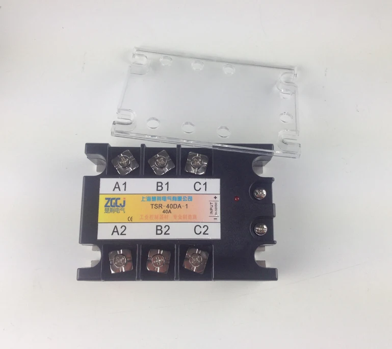 Бесплатная доставка! Трехфазное твердотельное реле DC-AC трехфазный регулятор