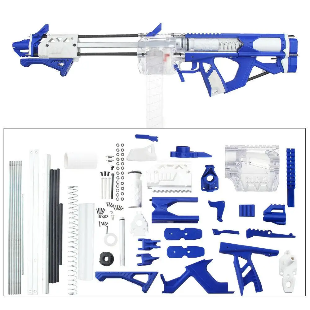 Worker Mod F10555 Caliburn Blaster Generation 2 Upgrade Magwell Type Blue White | Игрушки и хобби