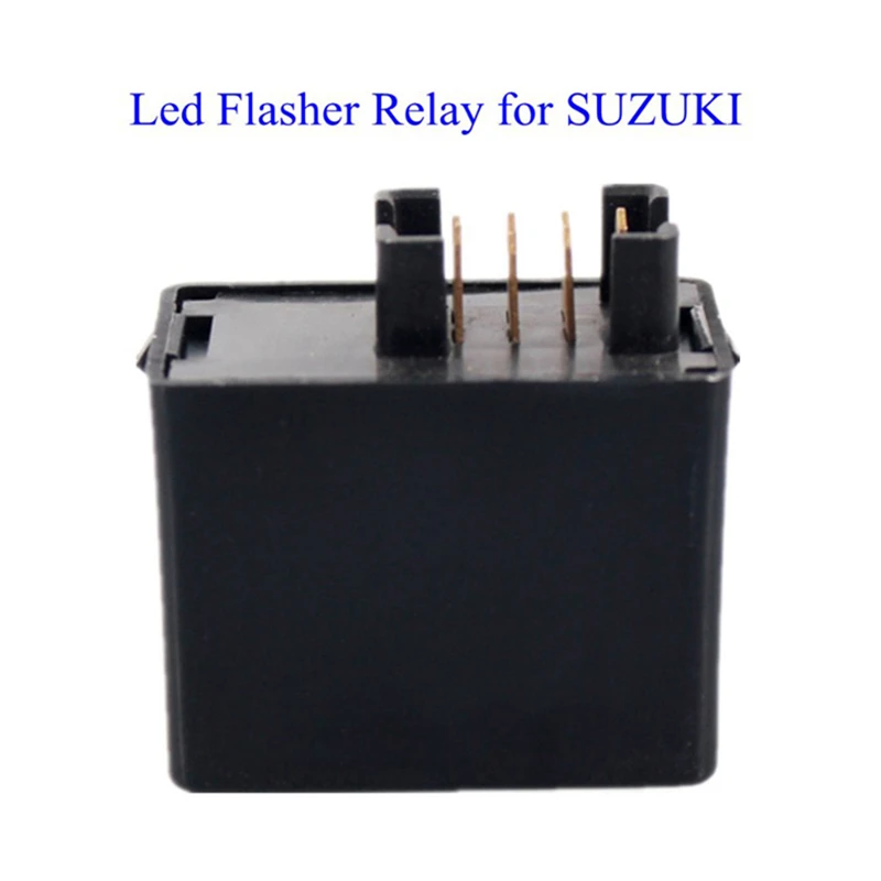 7 Pin Flasher Relay Automotive Strobe Motorcycle Decoder For SUZUKI GSX R 600 SV 650 N/S GSF VL 125 1300|relay motorcycle|strobe relayflasher relay |