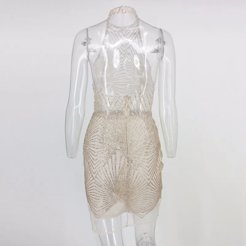 COSYGAL шикарное мини платье с открытой спиной женские сексуальные платья на