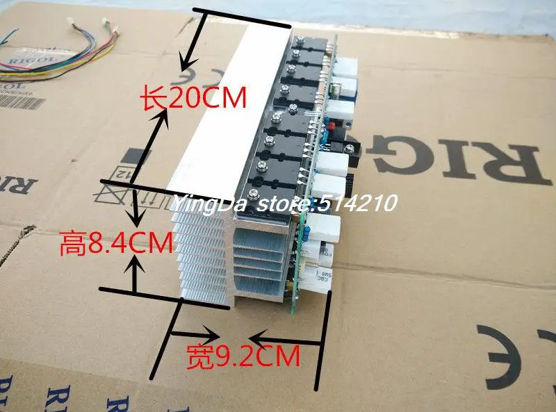 Высокая мощность Собранный HIFI 1000 Вт TTC5200/TTA1943 моно усилитель платы в