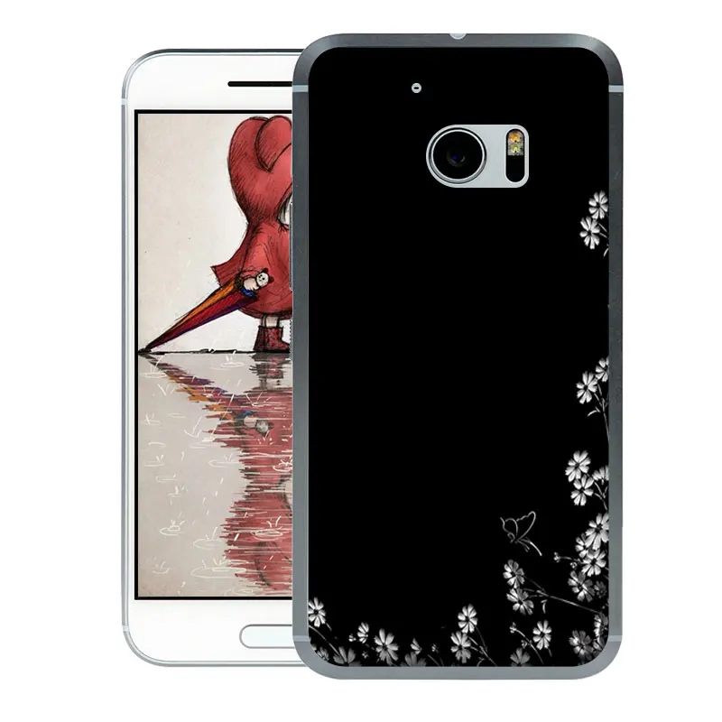 For HTC M10 Case 5.2 inch Cover Soft TPU Silicone Fundas Coque 10 Multicolor Printed Capa Htc10 Phone Cases | Мобильные телефоны и