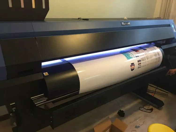 Китай завод поставляет дешевые 1 8 м многоцветный CMYK flex плакат-стикер Струйный Эко