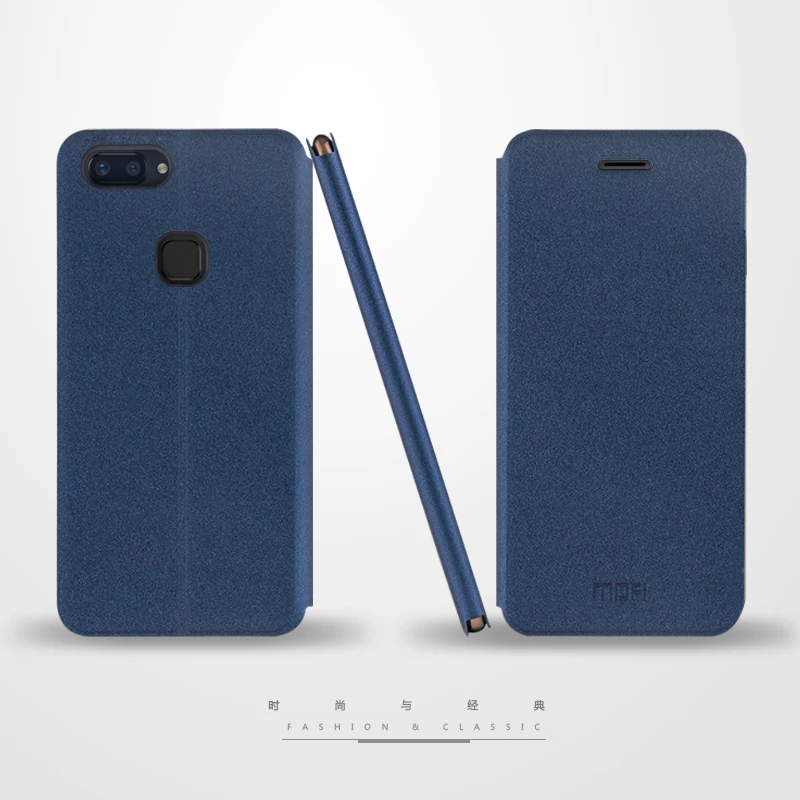 For BBK Vivo X20 Case Original MOFI Rui Luxury PU leather case for flip cover Phone Capas Fundas with stand MF01 | Мобильные