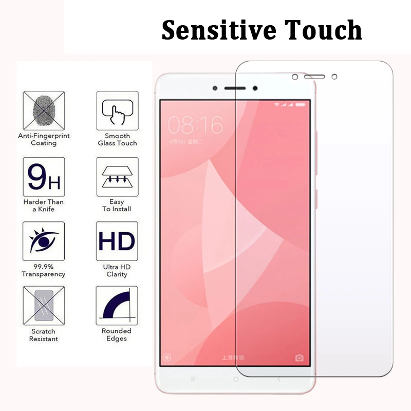 Защитное стекло для xiaomi redmi note 4 4x на ksiomi redme 4a Xiaome glas red mi xiamo siaomi hyomi tempered a4 x4