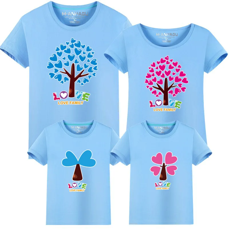 Одинаковая одежда для мамы и дочки семена любви Семейные хлопковые одинаковые