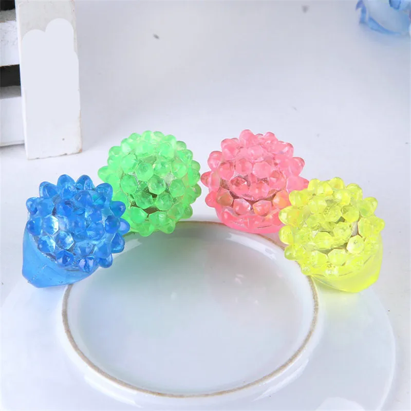 2018 новый костюм светодиоды Led Свет Клубника мигающий перстень эластичная резина