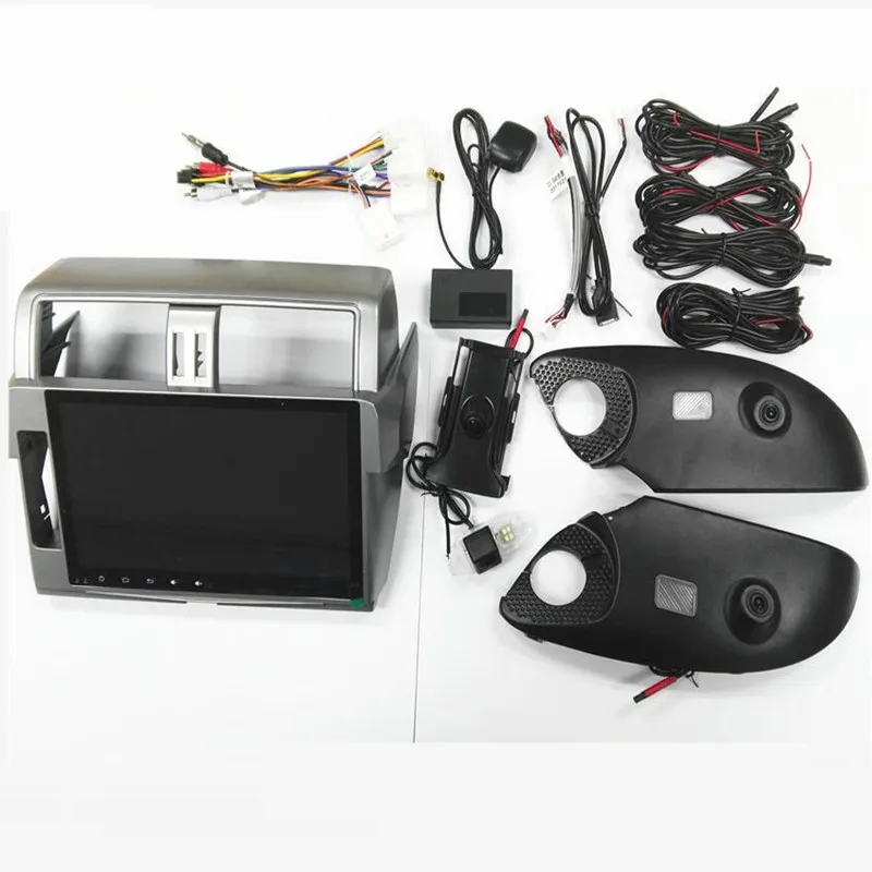 1" Автомобильный dvd-плеер на основе Android Автомобильный gps навигатор с 360 градусов птичий вид система панорамный вид DVR для toyota Prado landcruiser