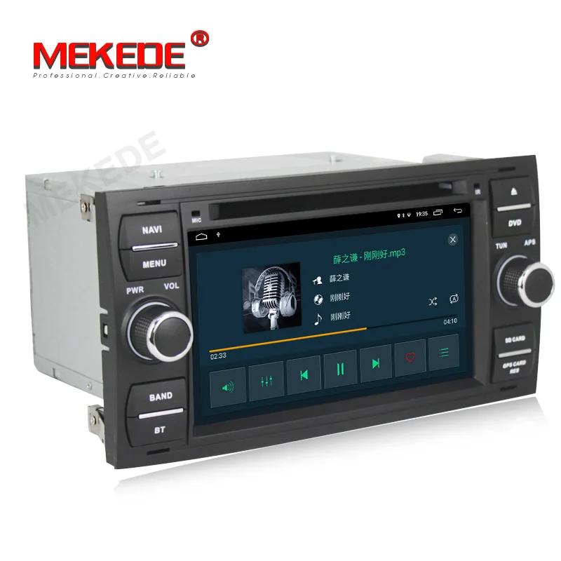 Автомобильный DVD плеер MEKEDE Android 10 0 четырёхъядерный процессор 32 Гб ПЗУ gps для Ford Focus