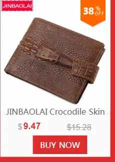 JINBAOLAI RFID мужские короткие кошельки из натуральной кожи на молнии, кошельки, держатель для карт, карман для монет, винтажные высококачественные Брендовые мужские кошельки