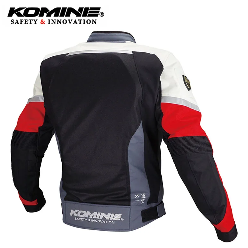 KOMINE японская Оригинальная летняя мотоциклетная Мужская куртка дышащая Защитная