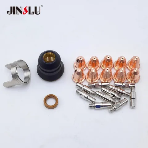 Набор расходных материалов для плазменного резака FUBAG, наконечник электрода, вихревое кольцо