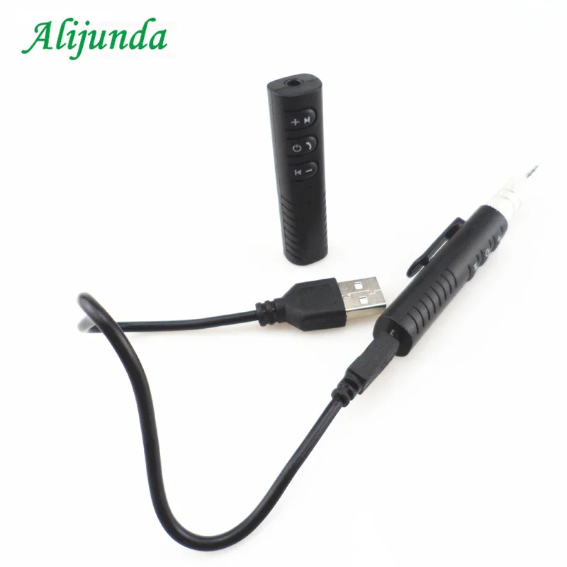 Беспроводной автомобильный музыкальный приемник Bluetooth с разъемом 3 5 мм