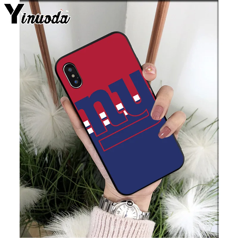 A15 Yinuoda New York Giants TPU мягкие Аксессуары для телефонов Чехол для iPhone 6S 6plus 7 7plus 8 8Plus X Xs MAX 5 5S XR - Цвет: A15