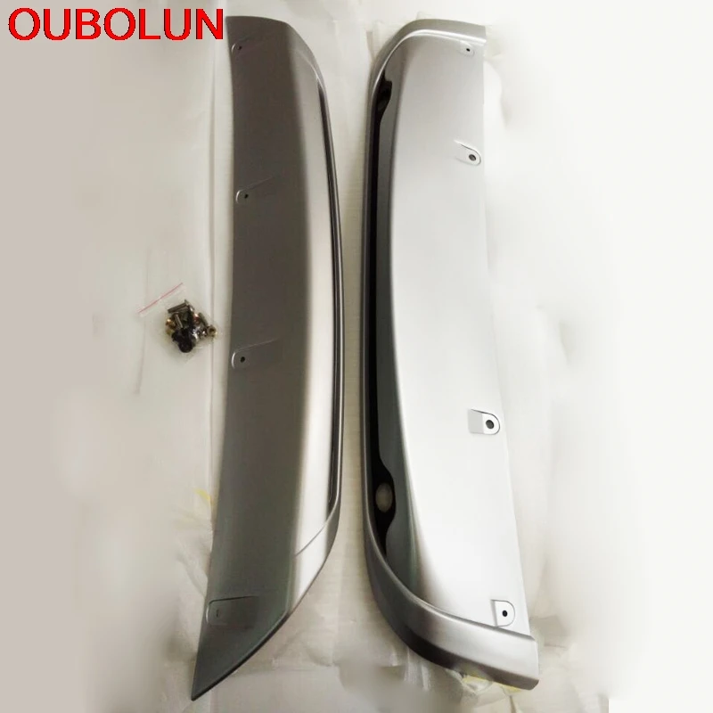 OUBOLUN 2 шт. для Nissan Qashqai Dualis J11 2014 2015 2016 2017 ABS защита переднего и заднего бампера