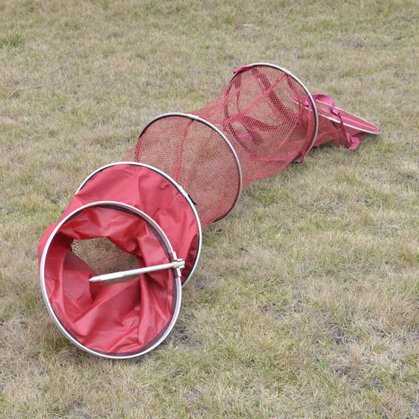 

hanging gear Stainless steel aluminum alloy Universal positioning Burgundy Fishing net Fish Care fish basket free shipping