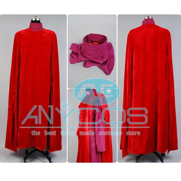 Звёздные войны красный Королевская гвардия Императора халат на заказ костюм