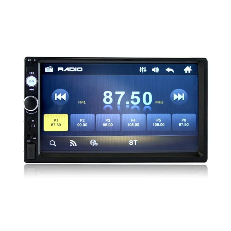 MP5-плеер Wince 7-дюймовый автомобильный с сенсорным HD экраном поддержкой Bluetooth