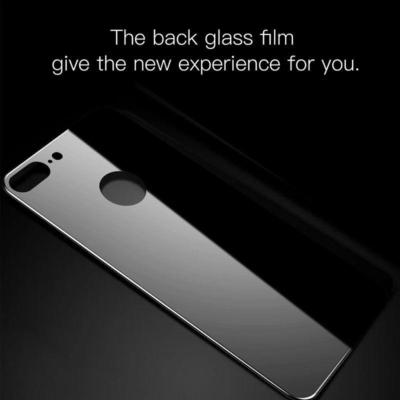 3D Защитная пленка для задней панели из закаленного стекла iPhone 7 матовая