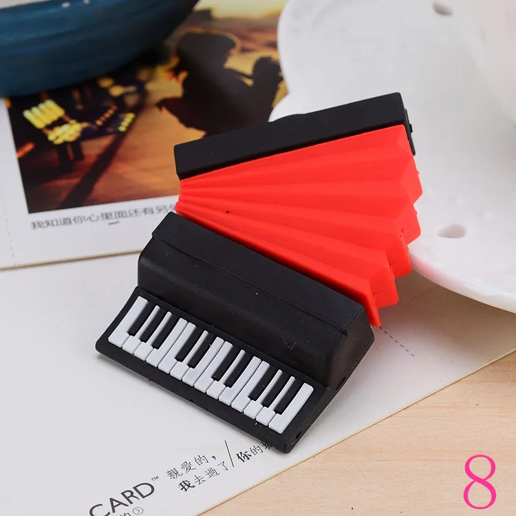 Мода U диск pendrive мультфильм гитара/скрипка/фортепиано/гармоника/pendriver ручка