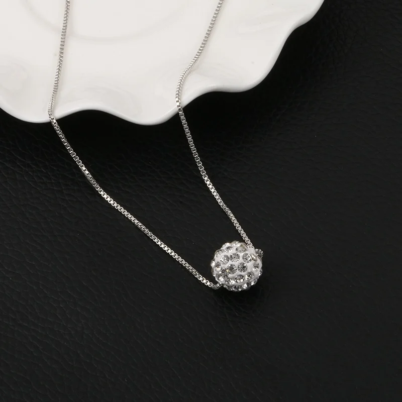 2019 модное классическое ожерелье для женщин набор пара серебристые керамические