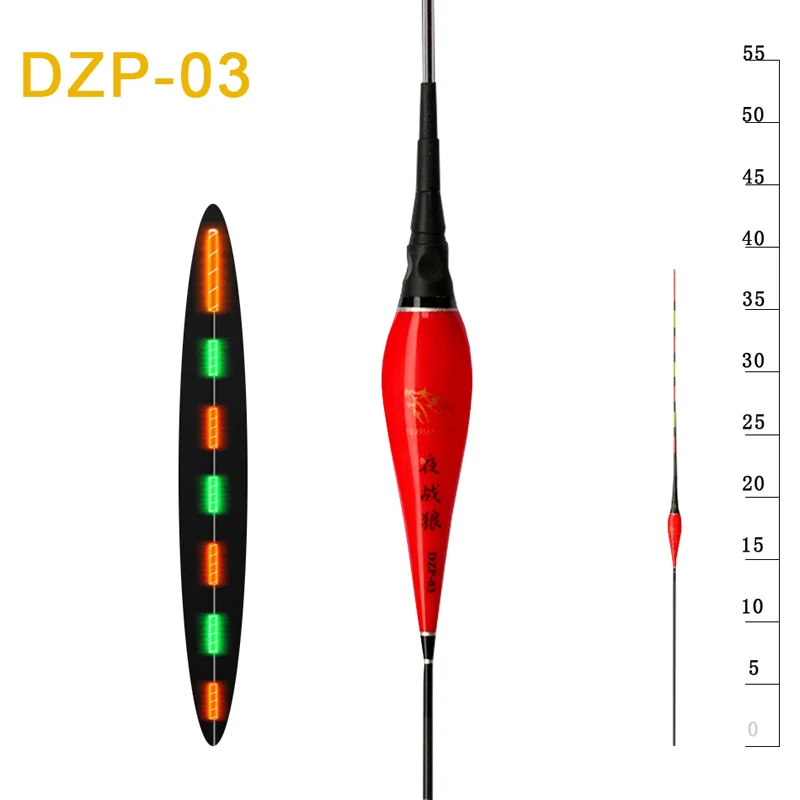 

Fishing Float High Brightness Luminous Floaters High Sensible Electronic Night Light Floats Excellent Fishing Red Fishing Buoy