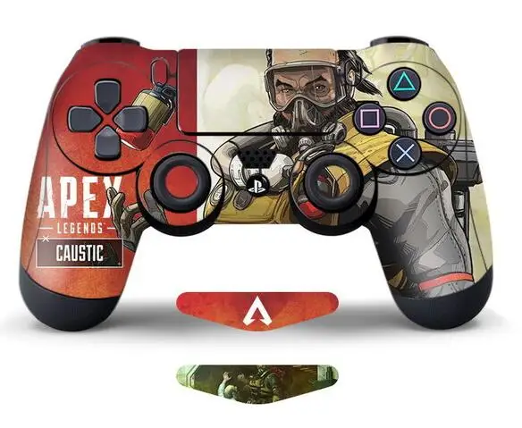 Данные лягушки 2 шт наклейки для Apex Legends контроллер скины для sony Playstation 4 игровой контроллер для PS4 Slim Pro наклейки