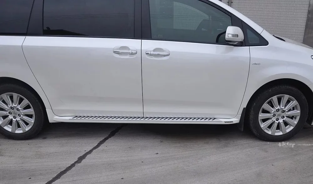 Ходовая панель, боковая подножка, педаль для Toyota Sienna, 2011-,5 лет, продавец, высокое качество, Акционная цена