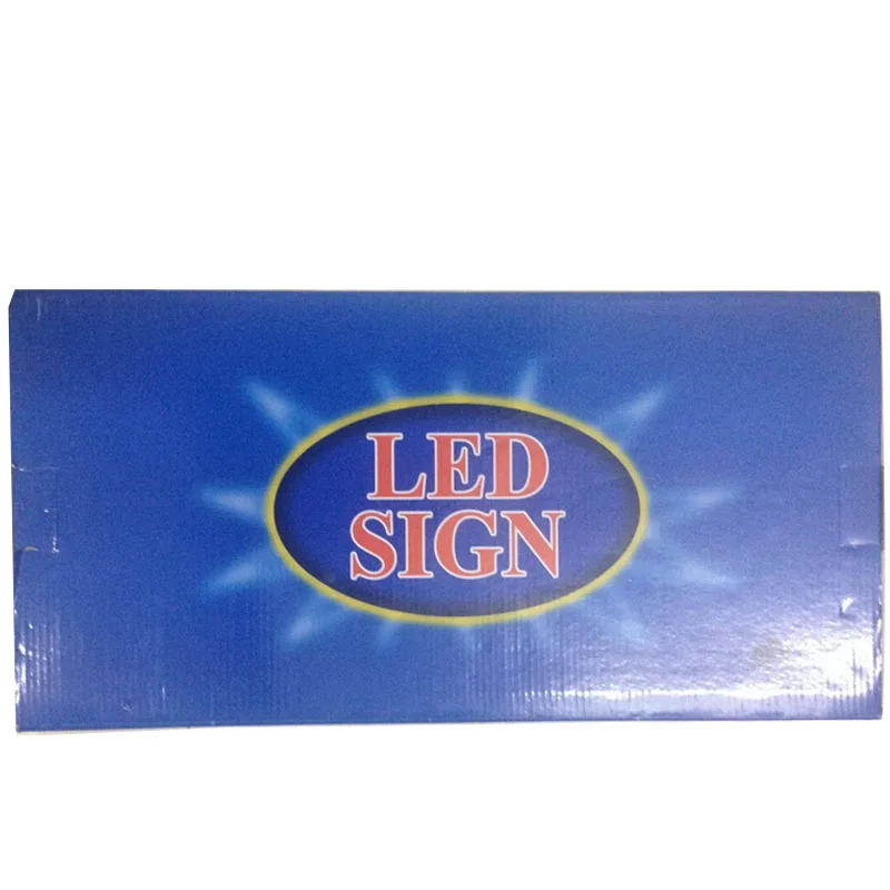 Прямая продажа индивидуальные светодиодные вывески с экраном 10x19 дюймов