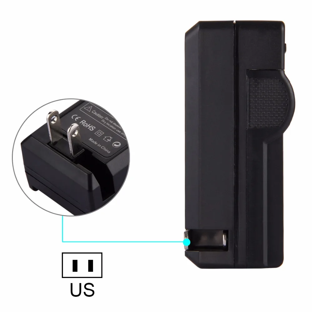 США Штепсель зарядного устройства для Nikon EN-EL19/EN-EL14/EN-EL5/EN-EL15/EN-EL12 Батарея