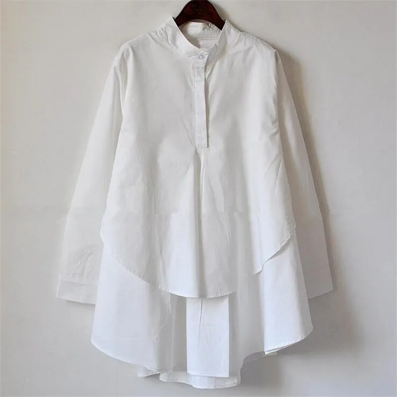 Женская шифоновая Свободная блузка с длинным рукавом в стиле оверсайз|loose blouse|loose