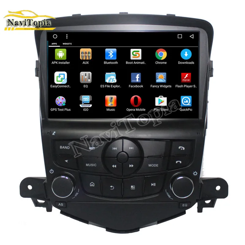 Автомобильный мультимедийный плеер NAVITOPIA Восьмиядерный Android 8 1 для Chevrolet Cruze 2009 2010