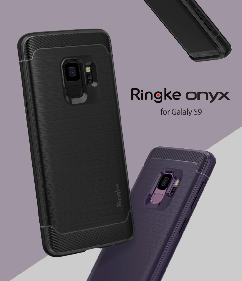 Чехлы Ringke Onyx для Galaxy S9 гибкий защитный чехол из ТПУ защита от падения|case for galaxy|case