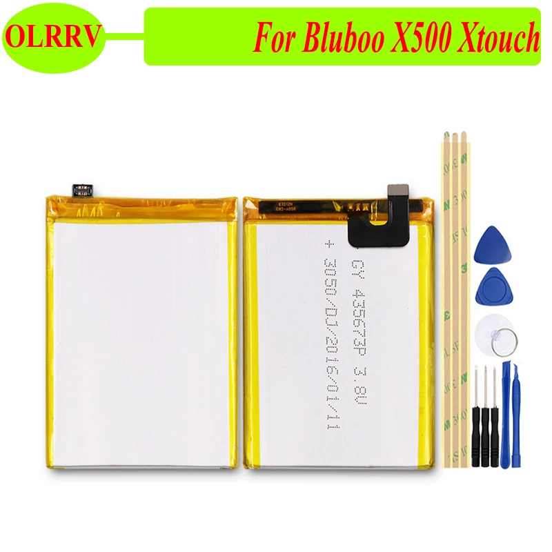 Olrrv 3050 мАч для Bluboo X500 аккумулятор Xtouch Замена батареи Bateria смартфон +