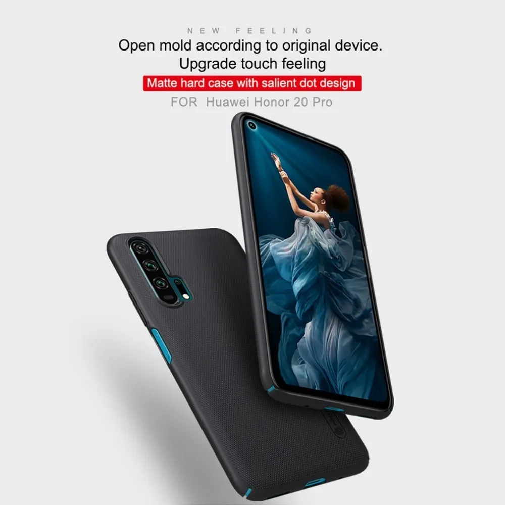 Для Huawei Honor 20s глобальная версия чехол Nillkin суперматовый чехол-накладка на заднюю