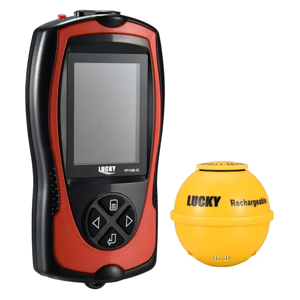 Эхолот-рыболокатор Lucky sonar беспроводной дистанционный гидролокатор с ЖК-дисплеем