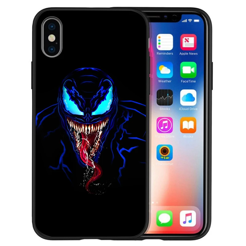 For Apple iPhone X Case 7 8 6 6S Plus 5 5S SE XS MAX XR Etui Coque Fundas Marvel Avengers Heroes Deadpool Spider-Man Phone |