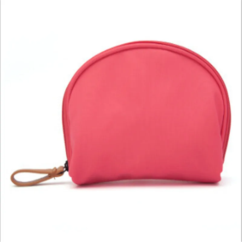 Новый нейлоновый водонепроницаемый клатч на молнии в форме ракушки кошелек