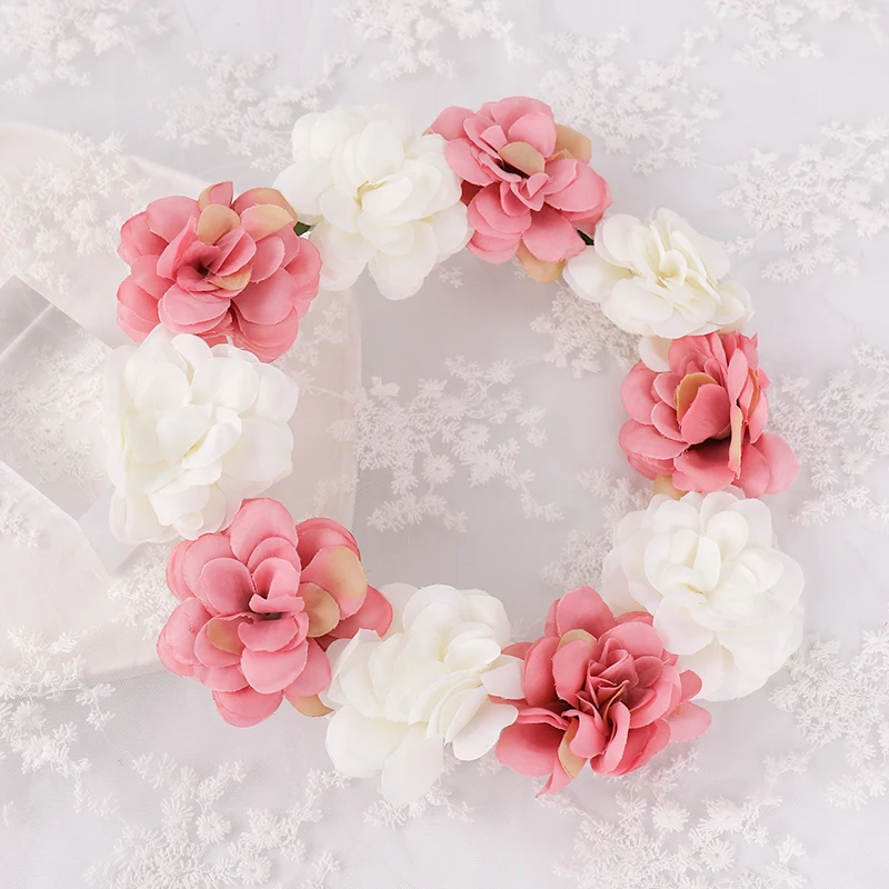 Новое поступление красочные цветы свадебные аксессуары для волос женщин женский