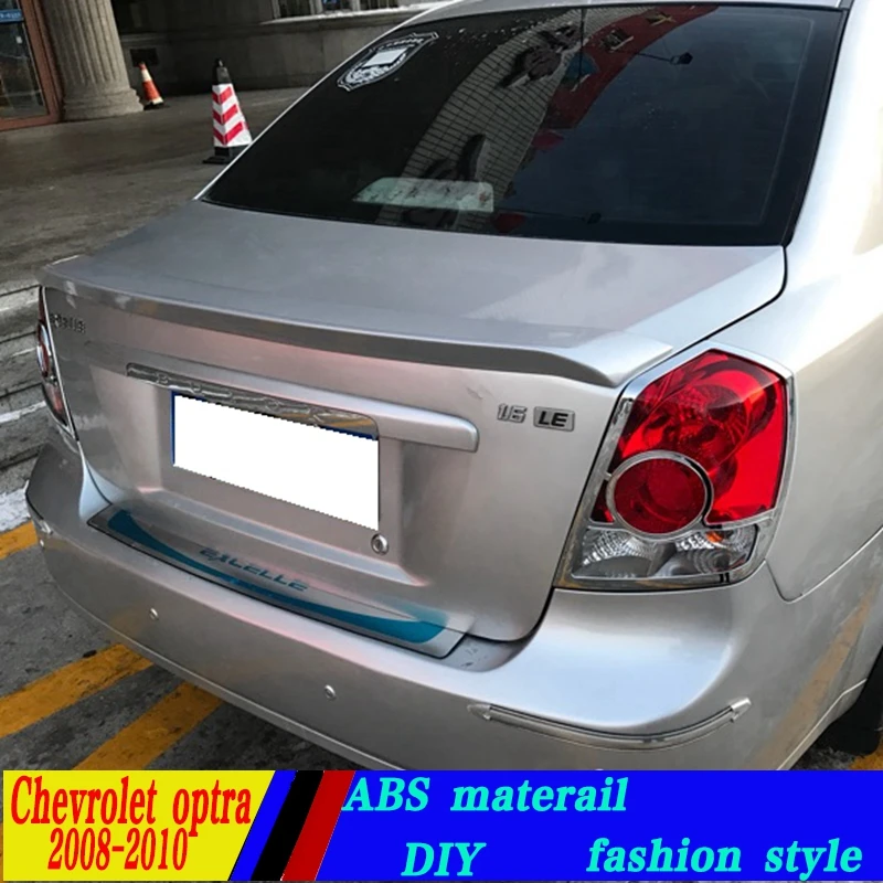 Используется для chevrolet optra спойлер 2008 2010 Спойлер ABS Материал заднее крыло