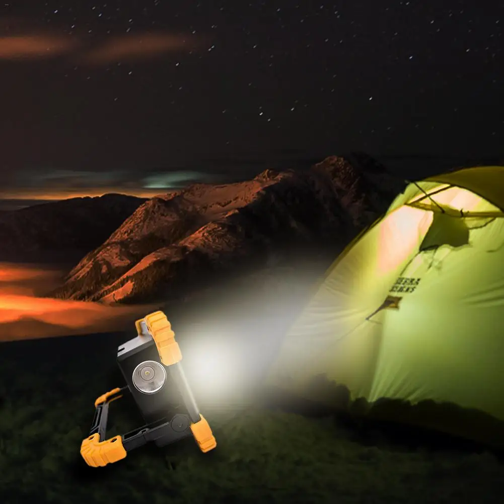 Мини строительная площадка рабочий свет прожекторы наружная портативная лампа