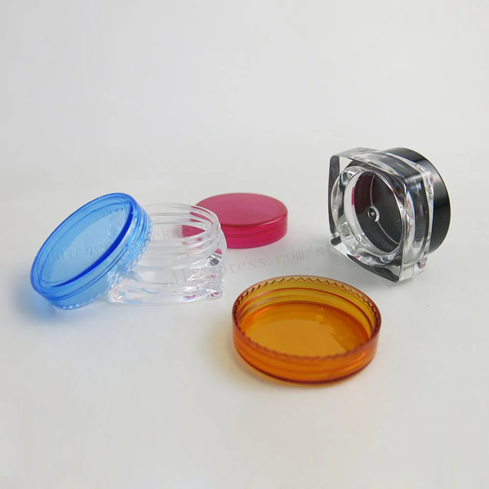 100x3 г Мини Путешествия многоразового использования пластиковые косметические