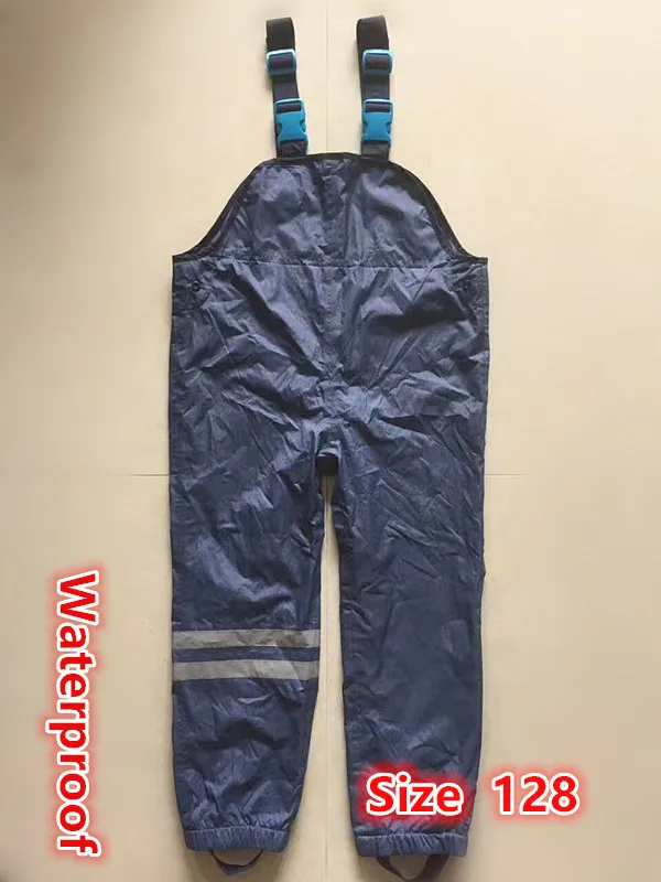 2017style Size 128 Детские Водонепроницаемые непромокаемые брюки; детские брюки; ветронепроницаемый комбинезон для мальчиков и девочек; лыжный комбинезон; Детские лыжные брюки для детей 3-8 лет - Цвет: 2017style Size 128