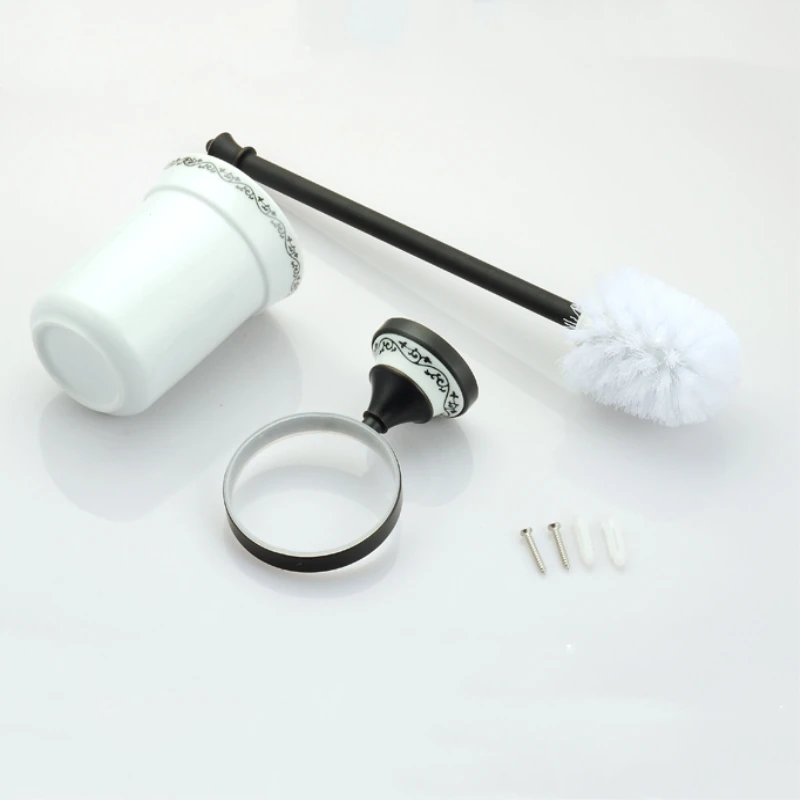 Масляный черный бронзовый медный аксессуар для ванной комнаты Полка полотенец