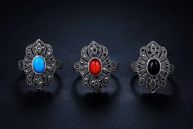 Новое поступление кольцо Iutopian в стиле дворцового национального ретро с 3